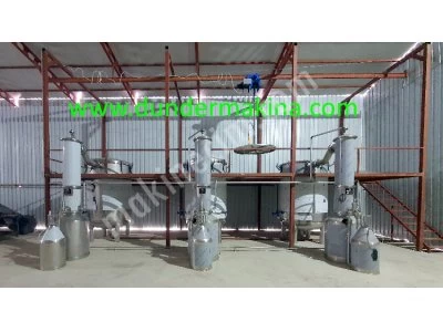 3500Lt Hacimli Aromatik Bitki Distilasyon Ünite