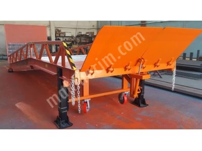 Portable Ramp with Jack Lifting System