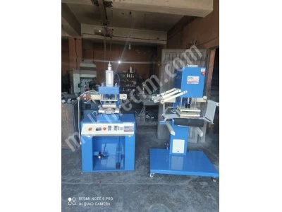 Gilding Foil Printing Machine On Paper Bag, Hot Stamping Printing Machine On Paper