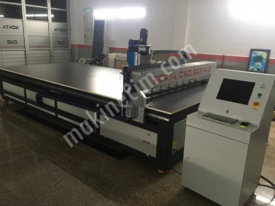 3 Eksen Ahşap İşleme Cnc Router (Nokta Cnc)