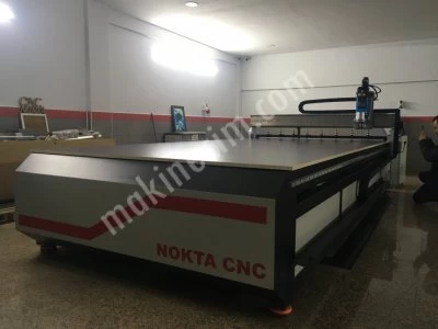 3 Eksen Ahşap İşleme Cnc Router (Nokta Cnc)