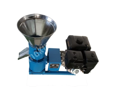 Gaz Motorlu 7.5Hp Ahşap Pelet Makinesi