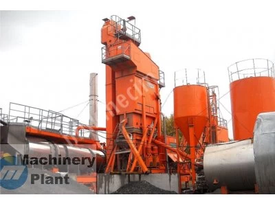 2 Hand Mobile Asphalt Plant 160 Tons