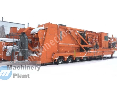 2 Hand Mobile Asphalt Plant 160 Tons