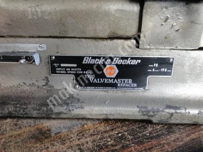 American Made Black&decker Valve Grinding