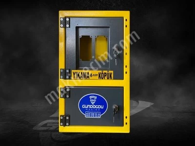 Self Servis Yıkama Sistem Para Kasası ( Paslanmaz)