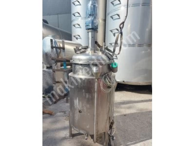 Stainless 316 Quality Reactor Chemical Mixer Heated Boiler Tank