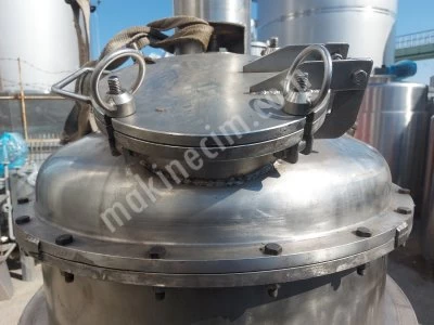 Stainless 316 Quality Reactor Chemical Mixer Heated Boiler Tank
