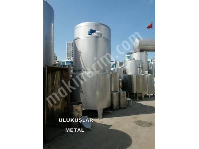2.El Paslanmaz Karıştırıcı Mikserler Isıtmalı Ceketli Serpantin Boru Isıtmalı Üretim Makinaları