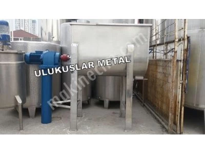 2.El Paslanmaz Karıştırıcı Mikserler Isıtmalı Ceketli Serpantin Boru Isıtmalı Üretim Makinaları