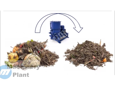 Bio Waste Shredder Machine