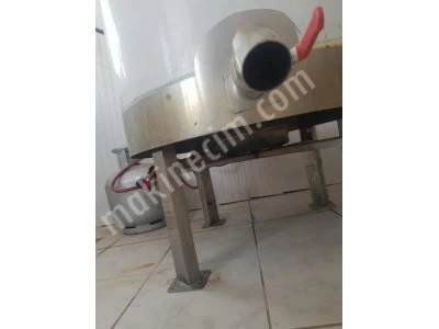 Süt Pişirme Tankı- Dogalgazlı-Elektrıklı-Buharlı