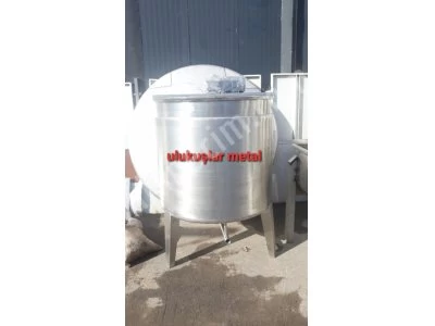 Paslanmaz Çelik Karıştırıcı 2 Tonluk Isıtmalı Kazan