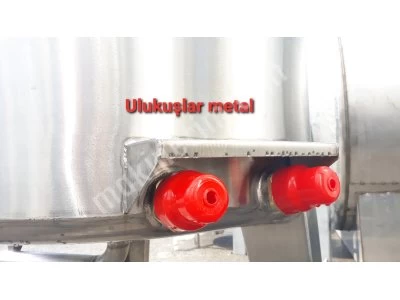 Paslanmaz Çelik 1000 Litre Isıtmalı Karıştırıcı Mikser Kazan