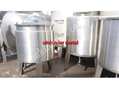 Paslanmaz Çelik 1000 Litre Isıtmalı Karıştırıcı Mikser Kazan