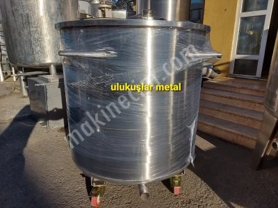 Boya Mikseri Kazanı İmalatı Tekerlekli Kazan 500 L ve 1000 Litre Özel İmalat