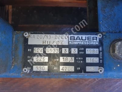 Bauer Submersible Compressor