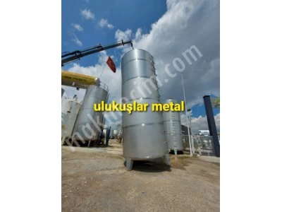 Stainless Steel 45 Ton Storage Stock Tank Chrome Tank