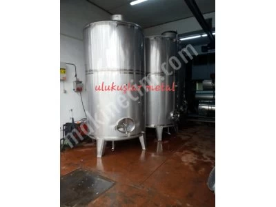 Paslanmaz Çelik Zeytinyağı Tankı 304 Kaliteli Krom Tank