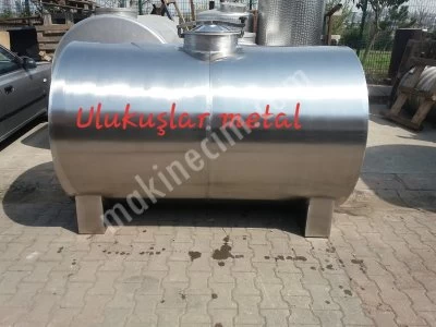 Paslanmaz Çelik Zeytinyağı Tankı 304 Kaliteli Krom Tank