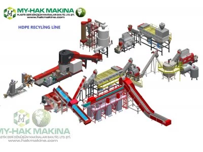 Plastic Recycling Line Pre-Separation Granule Line