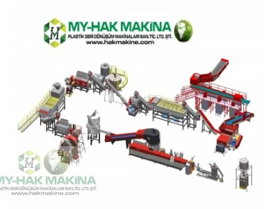 Plastic Recycling Line Pre-Separation Granule Line