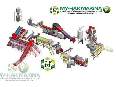 Plastic Recycling Line Pre-Separation Granule Line