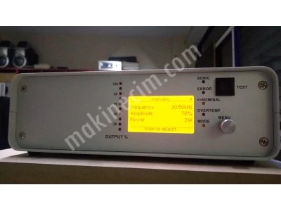 Satılık Ultrasonik Etiket Kesme 5 Yıl Garanti