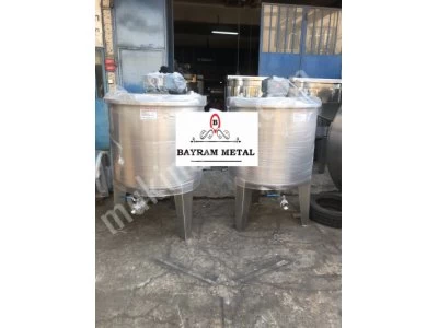Stainless Boiler Tank Mixer Warehouse Mixer Chemistry Kozma GIDA