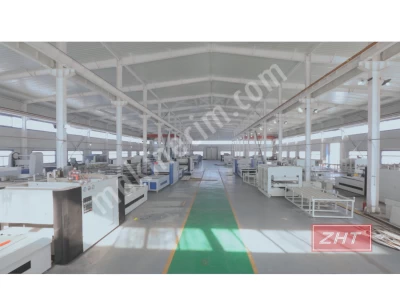 Automatic Pvc Door Wood Veneer Press Zht Tm5000