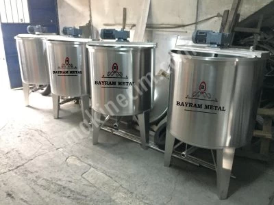 Stainless Mixer Boiler Tank Chemistry Detergent Storage Food Glucose Shampoo Heated