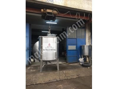 Stainless Mixer Boiler Tank Chemistry Detergent Storage Food Glucose Shampoo Heated