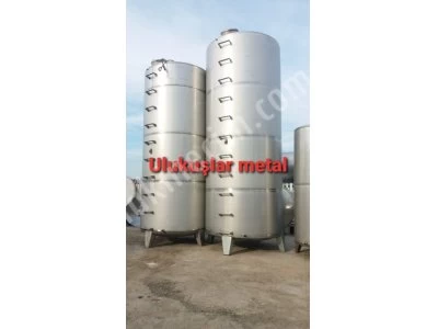 Fermantasyon Alkol Şarap Tankı Krom Özel İmalat Yapılır