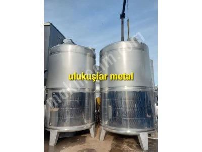Fermantasyon Alkol Şarap Tankı Krom Özel İmalat Yapılır