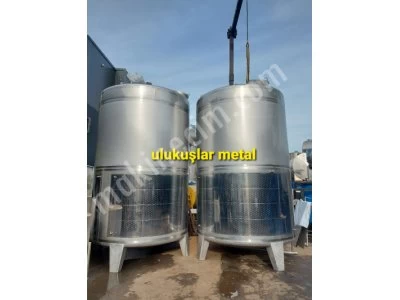 Fermantasyon Alkol Şarap Tankı Krom Özel İmalat Yapılır