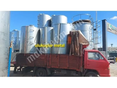 Staınless 10 Ton Olıve Oıl Tank Chrome Storage Stock Tank