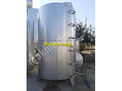 Staınless 10 Ton Olıve Oıl Tank Chrome Storage Stock Tank