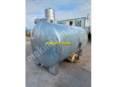 Galvanizli Mazot Benzin Akaryakıt Tankı 10 Tonluk