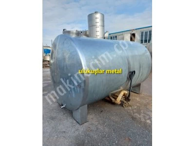 Galvanizli Mazot Benzin Akaryakıt Tankı 10 Tonluk