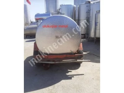 Su Süt Taşıma Tankı
