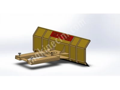 Snow Plow Grain Pusher Equipment For Forklift