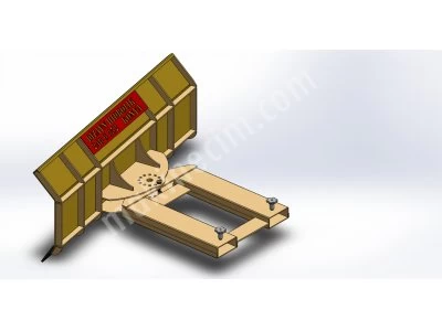 Snow Plow Grain Pusher Equipment For Forklift