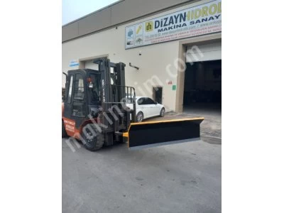 Snow Plow Grain Pusher Equipment For Forklift