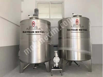 Stainless Agitator Mixer Boiler Tank Chemistry Kozmatik Goda Tank Mixer