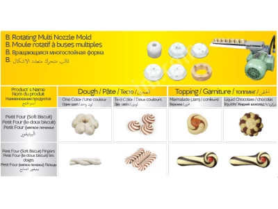 Fonksiyonel Kuru Pasta Makinası