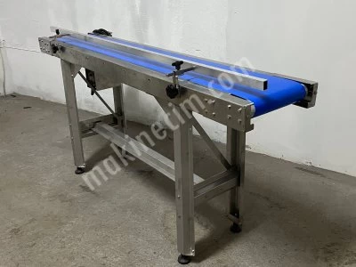 İnkjet - Tarih Kodlama - Etiket - Pvc Bantlı Paslanmaz Konveyör