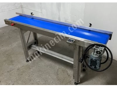 İnkjet - Tarih Kodlama - Etiket - Pvc Bantlı Paslanmaz Konveyör
