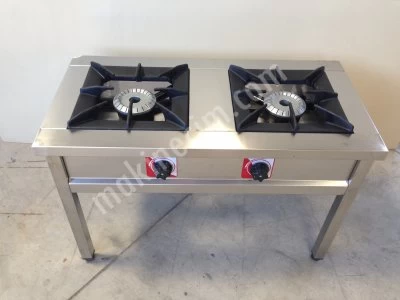 Double Burner Stovetop Pedestal Cooker