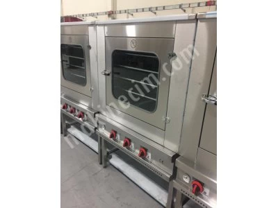 Pasta Börek Fırını Ce Belgeli Pasta Börek Fırını 90X90X160 Cm 5 Katlı
