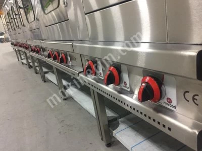 Pasta Börek Fırını Ce Belgeli Pasta Börek Fırını 90X90X160 Cm 5 Katlı
